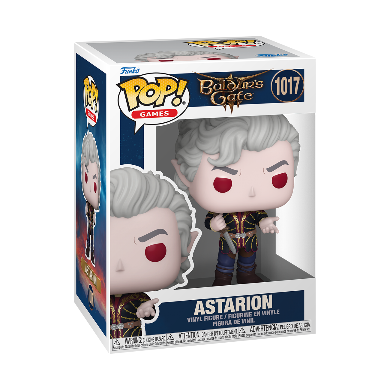 Funko POP! Games: Baldur’s Gate Astarion (or Chase) 4.2-in Vinyl 