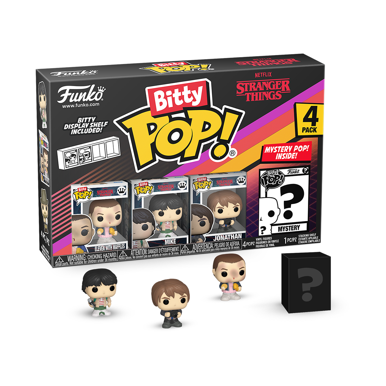 Funko Bitty POP! Stranger Things Vinyl Figure Set 4-Pack