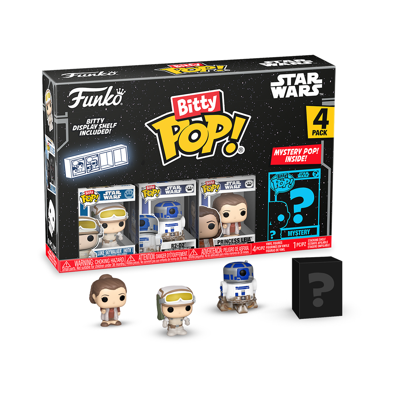 Funko Bitty POP Star Wars Vinyl Figure Set 4-Pack