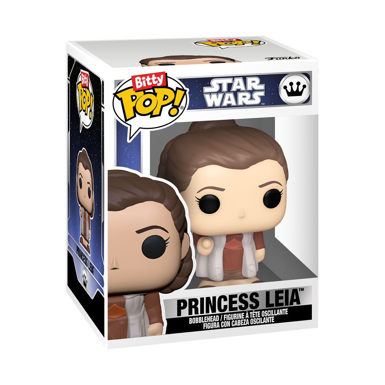 Funko Bitty POP! Star Wars Vinyl Figure Set 4-Pack (Luke Skywalker, R2-D2, Chewbacca