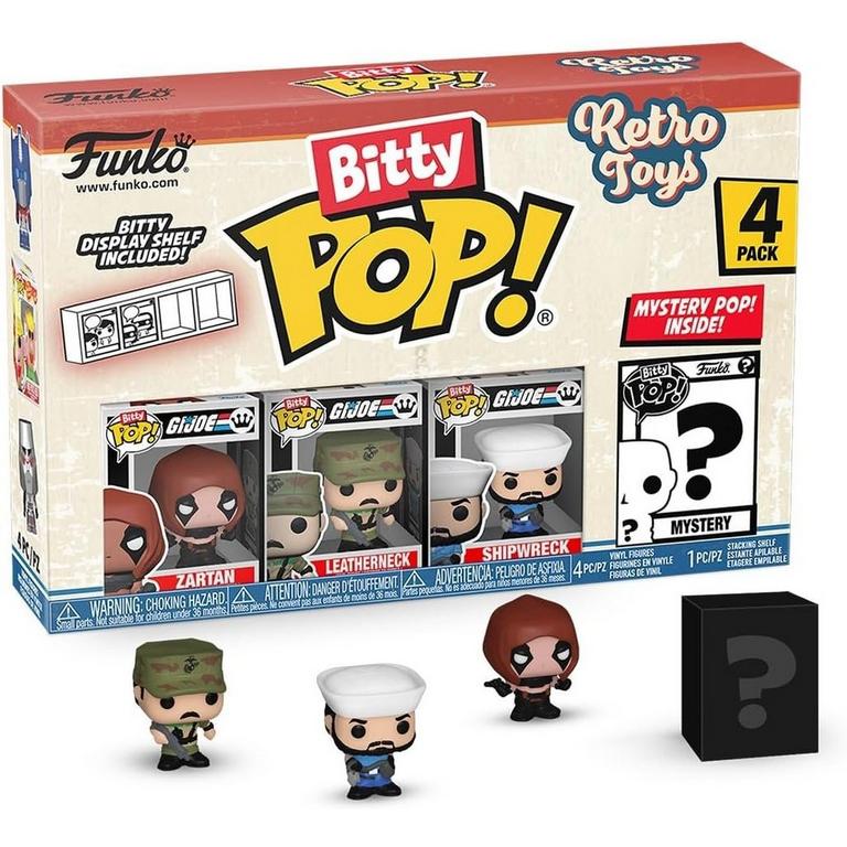 Funko Bitty POP! Retro Toys Figure Set 4-Pack (Zartan, Leatherneck