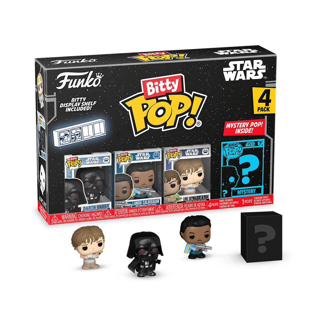 Funko Bitty POP Star Wars Vinyl Figure Set 4-Pack