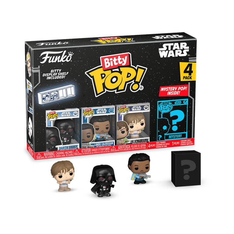 Funko Bitty POP! Star Wars Vinyl Figure Set 4-Pack (Darth Vader