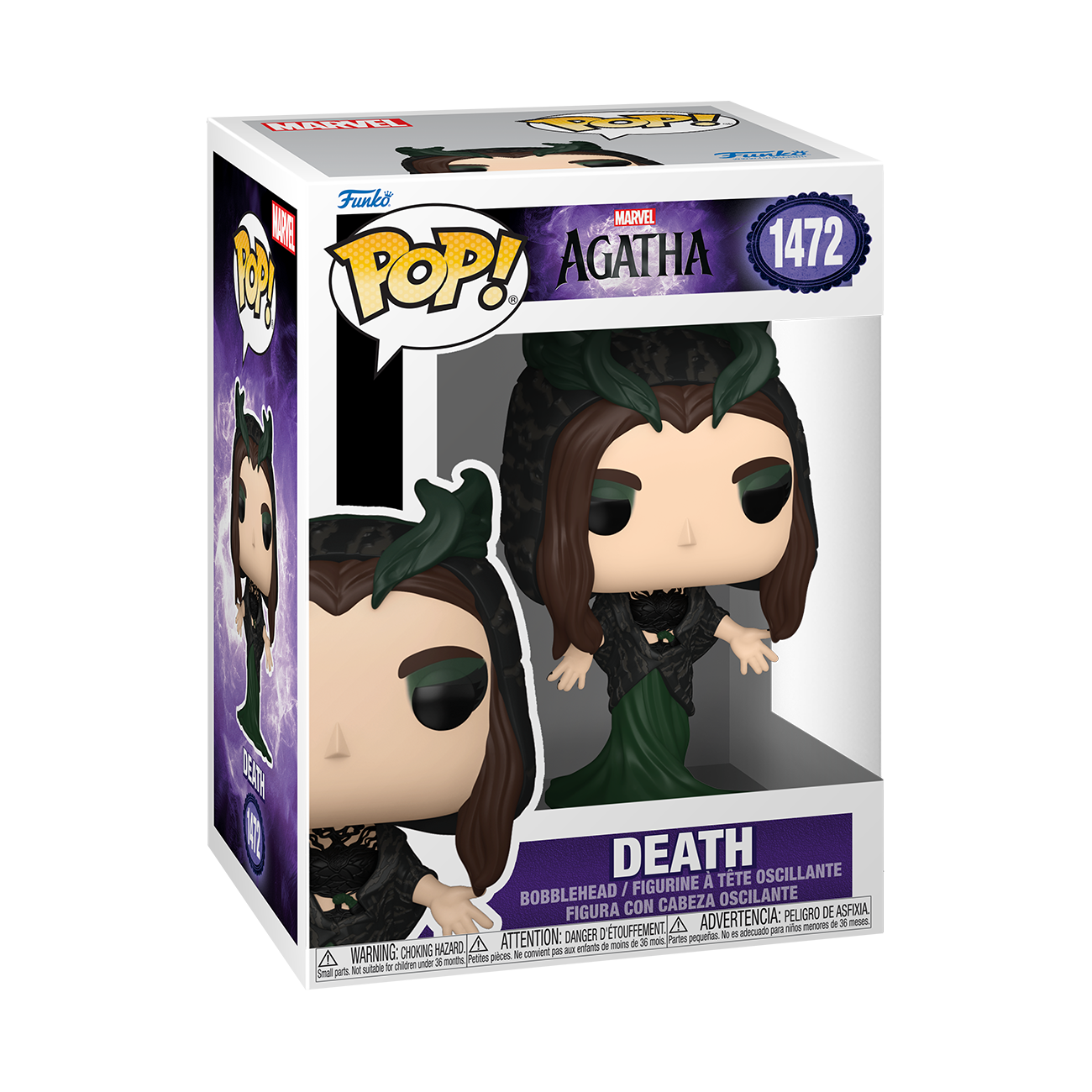 Funko Pocket POP! Marvel: Agatha All Along Death 4.1-in