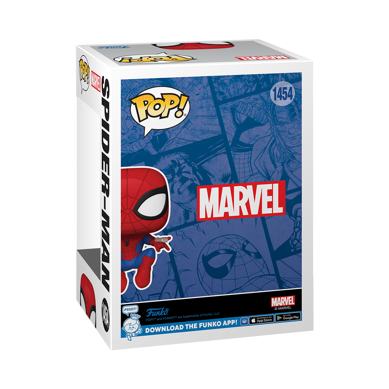 Funko POP! Comic Cover: Marvel Spider-Man (Leaping) GameStop