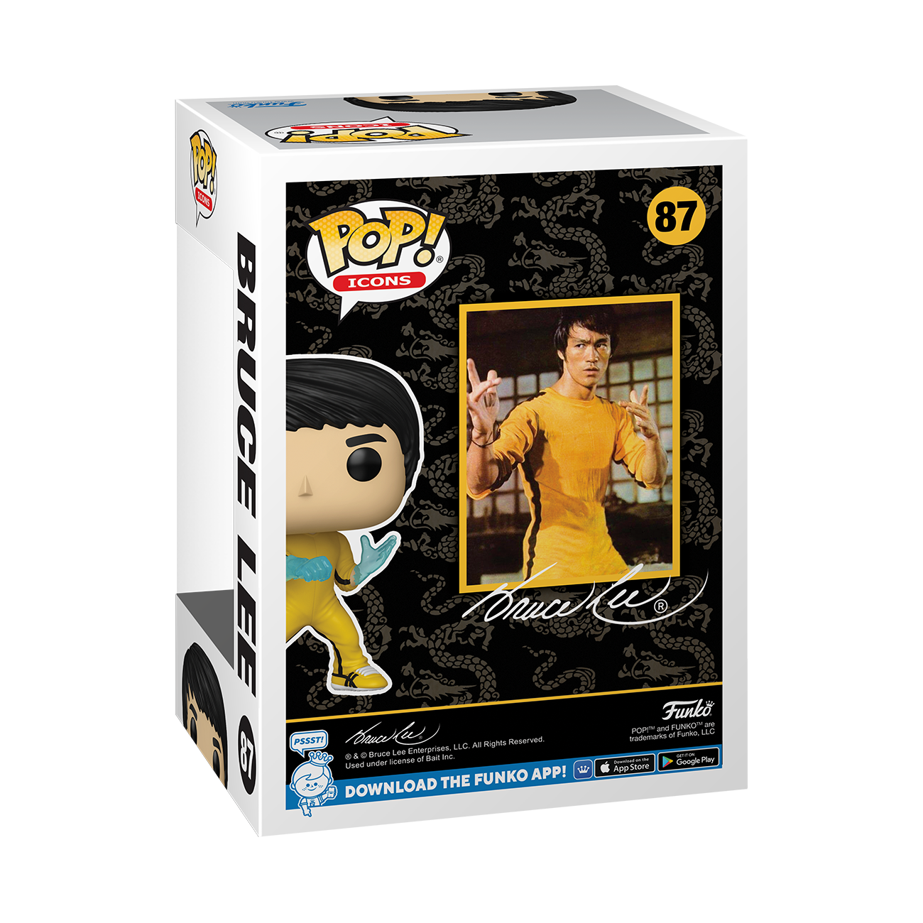 Funko Pop Bruce Lee Vinyl Figure