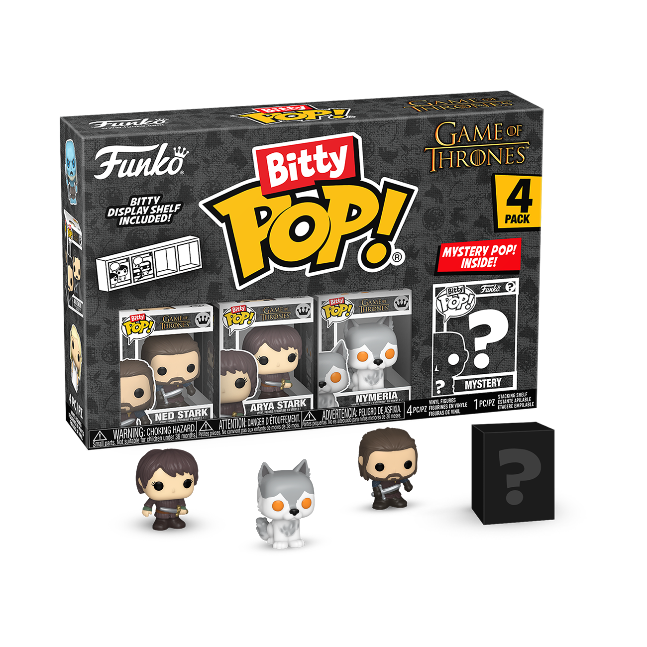 Funko Bitty POP Game of Thrones Vinyl Figure Set 4-Pack