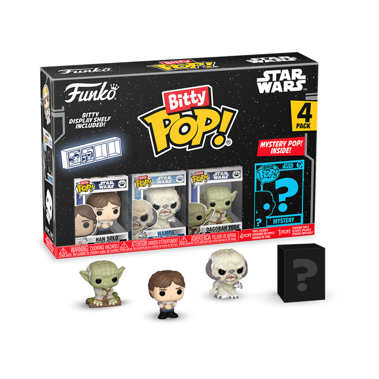 Funko Bitty POP! Star Wars Vinyl Figure Set 4-Pack (Han Solo
