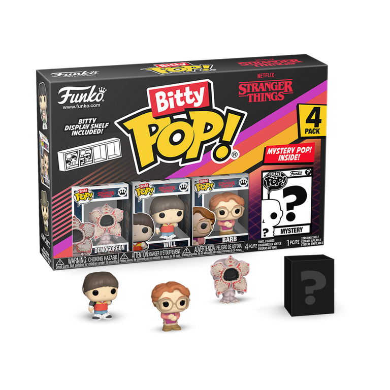 Stranger Things　フィギュアセット Funko pop Funko Bitty POP! Stranger Things Vinyl Figure Set 4-Pack
