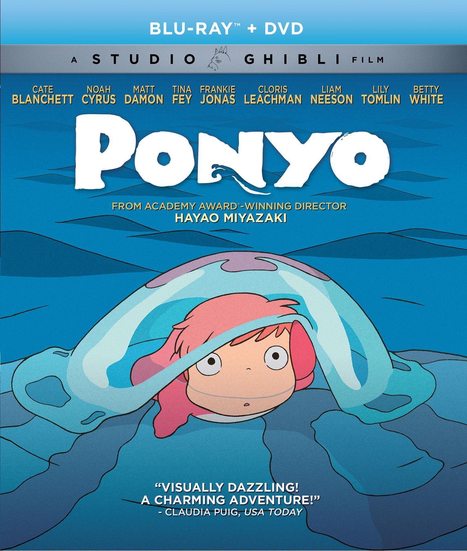 Ponyo Movie -  Blu-ray and DVD