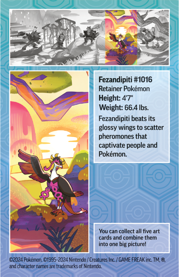 Pokemon Trading Card Game: Scarlet and Violet Shrouded Fable Mini Tin (Styles May Vary