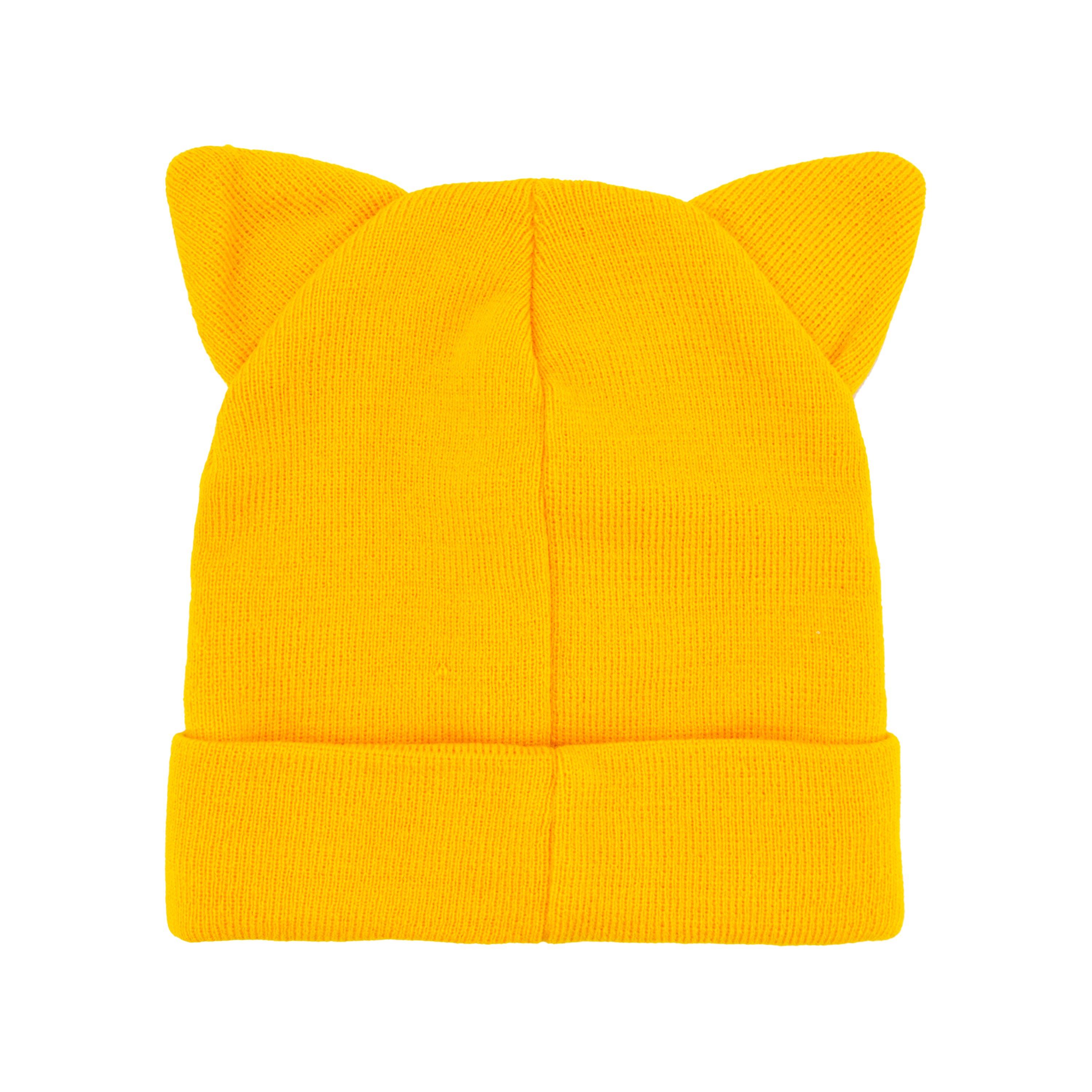 Sonic the Hedgehog Tails Patch Eyes 3D Knit Cosplay Beanie