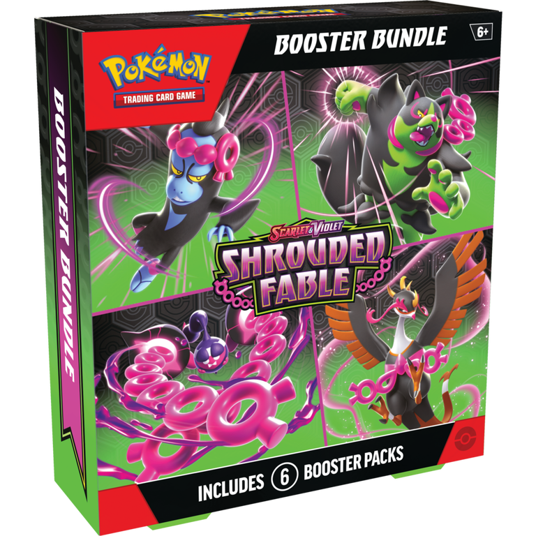 Pokemon Trading Card Game: Scarlet and Violet Shrouded Fable Booster Bundle