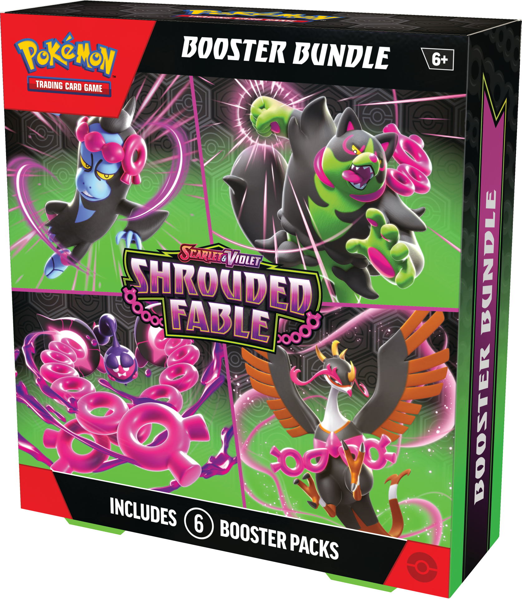 Pokemon Trading Card Game: Scarlet and Violet Shrouded Fable Booster Bundle