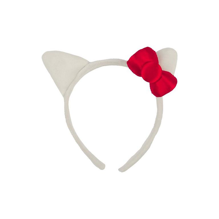 Sanrio Hello Kitty Cosplay Plush Headband with Ears and Bow