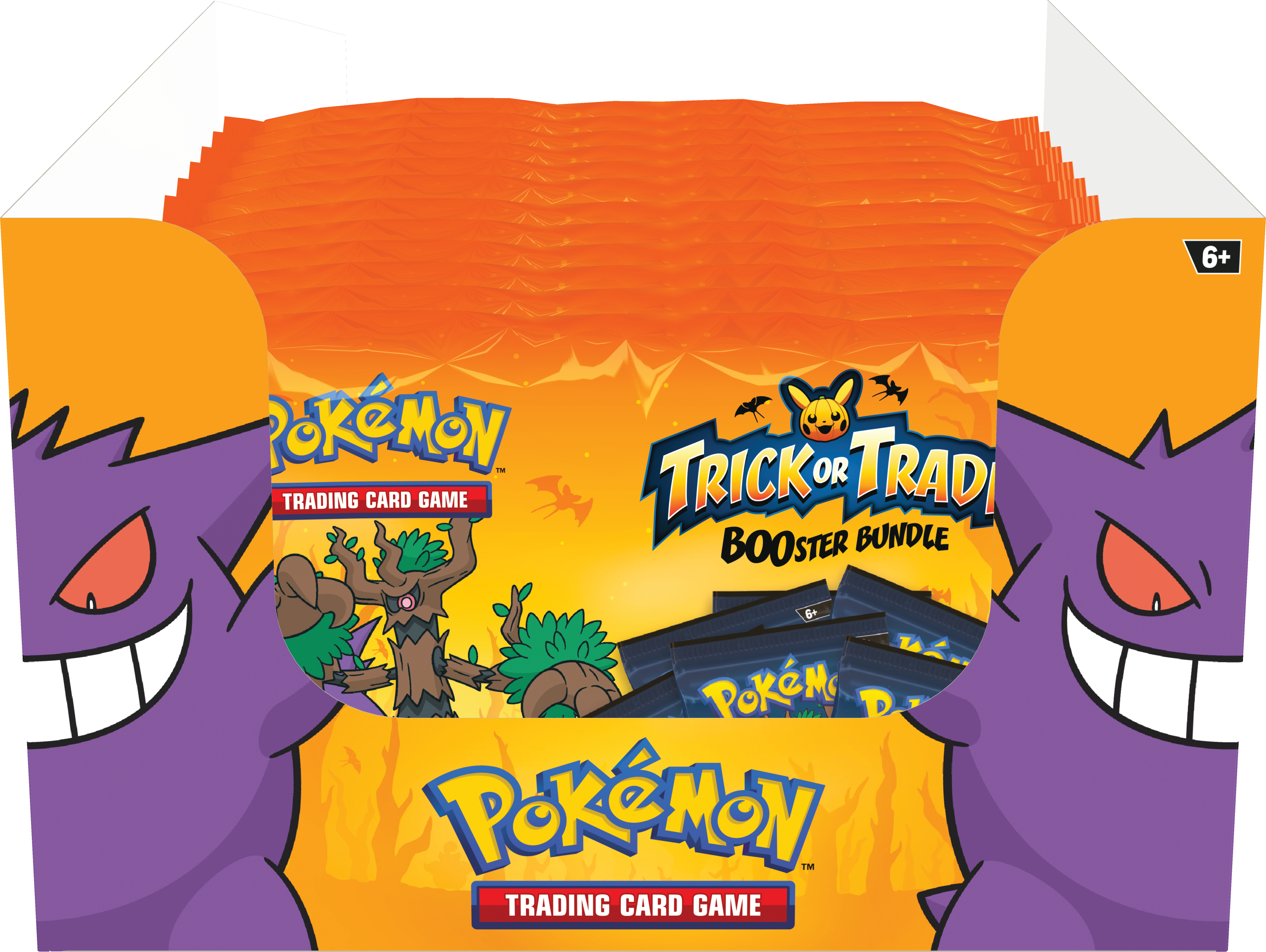 5x Pokémon Trick or Trade BOOster Bundle Pack Bag 40 shops Packs