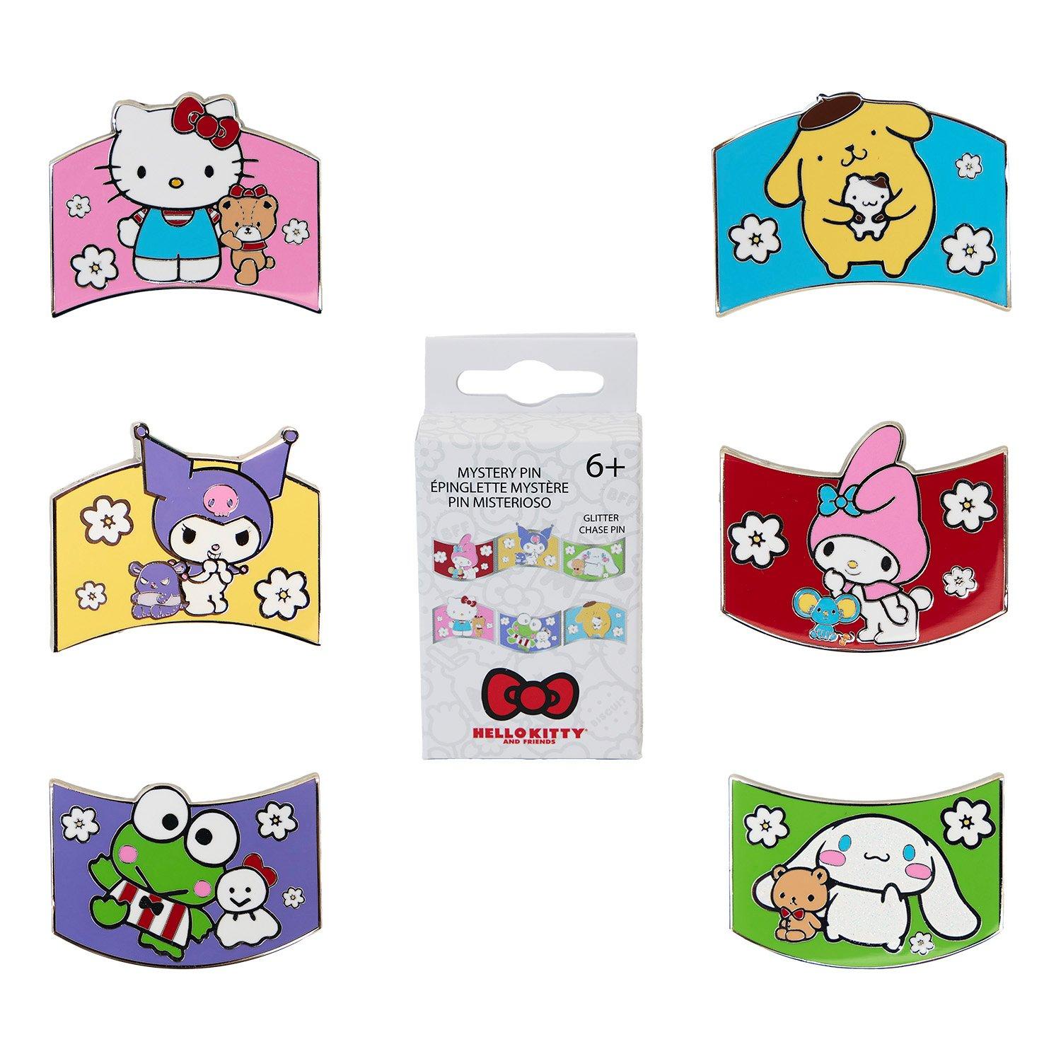 【Loungefly】Sesame Street Neighborhood Friends Box Pin Loungefly Sesame Street Blind Box Enamel Pin | BoxLunch