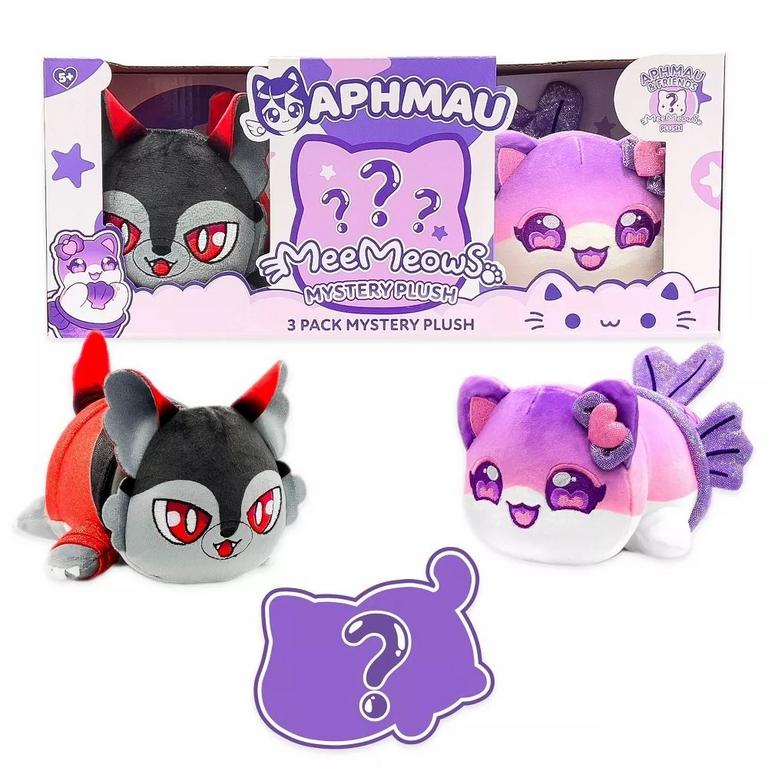 Aphmau MeeMeeMeow 6-in Mystery Plush 3-Pack Series 2 (Styles May