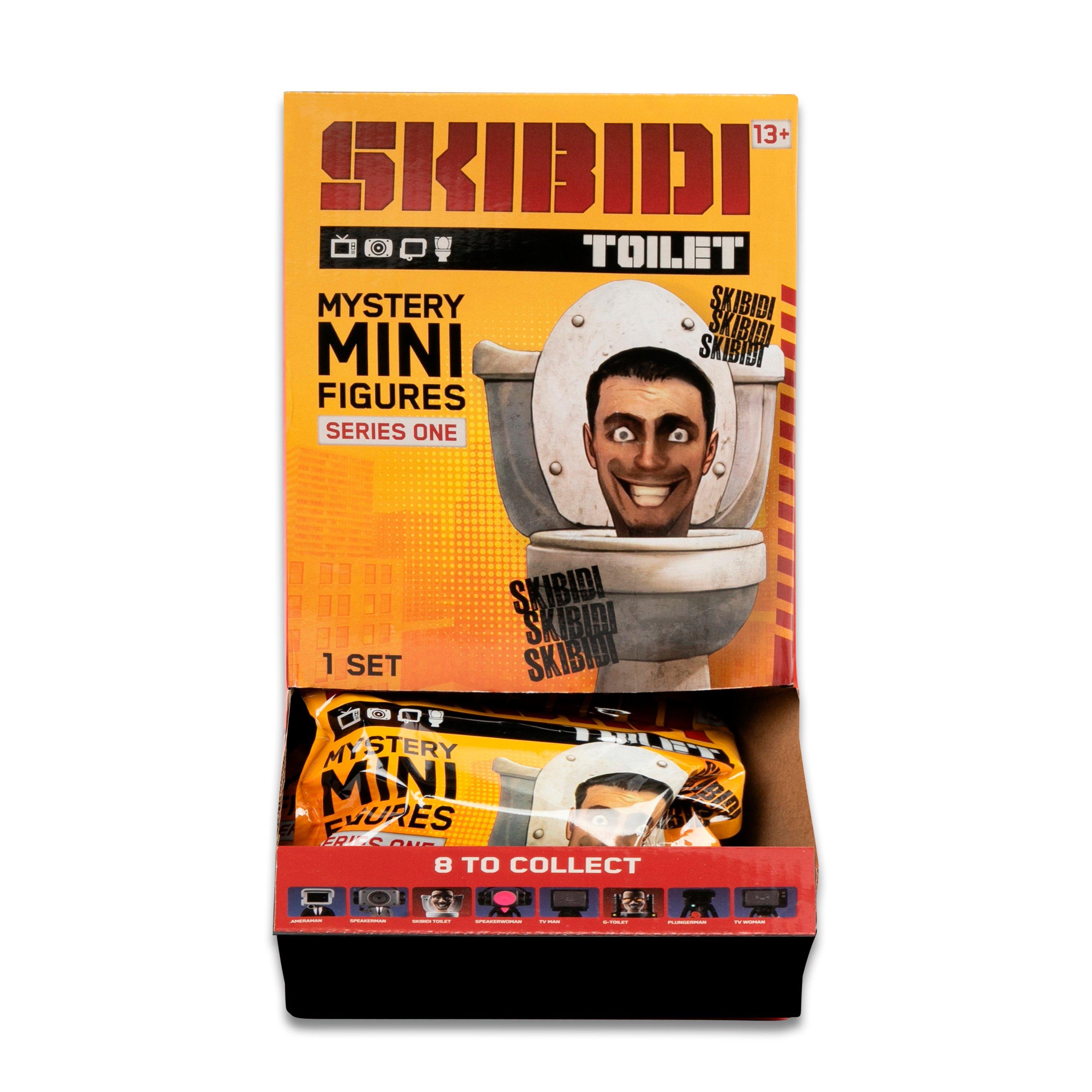 Skibidi Toilet Mini Mystery Figures (Style May Vary)