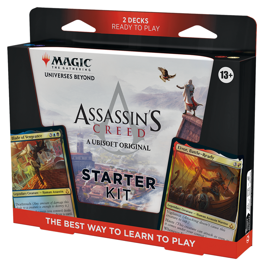Magic The Gathering Assassin s Creed Beyond Starter Kit 2 Ready to Play Decks GameStop
