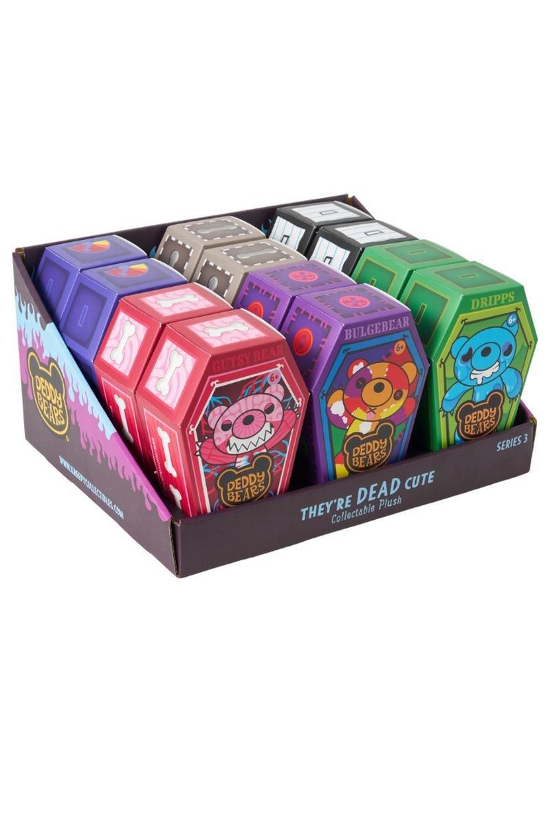 Deddy Bears Coffin 5-in Plush Set Series 3 (Styles May Vary