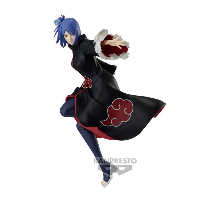 Banpresto Naruto Shippuden Vibration Stars Konan 5.9-in Action Figure