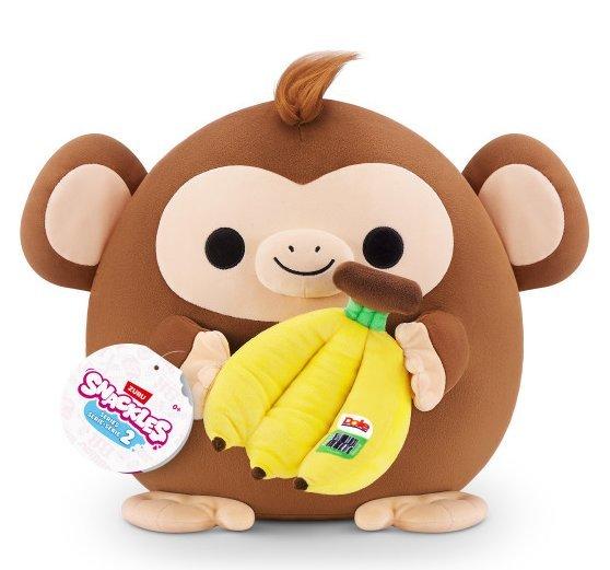 Snackles Monkey and Dole Banana 8-in Plush Series 2 | GameStop