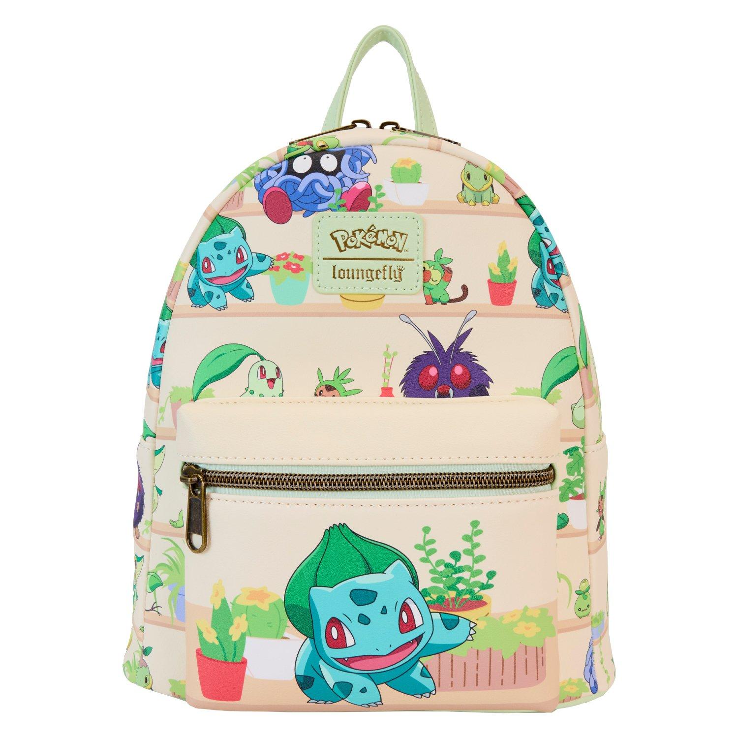 Loungefly Pokemon Plants Mini Backpack GameStop Exclusive GameStop