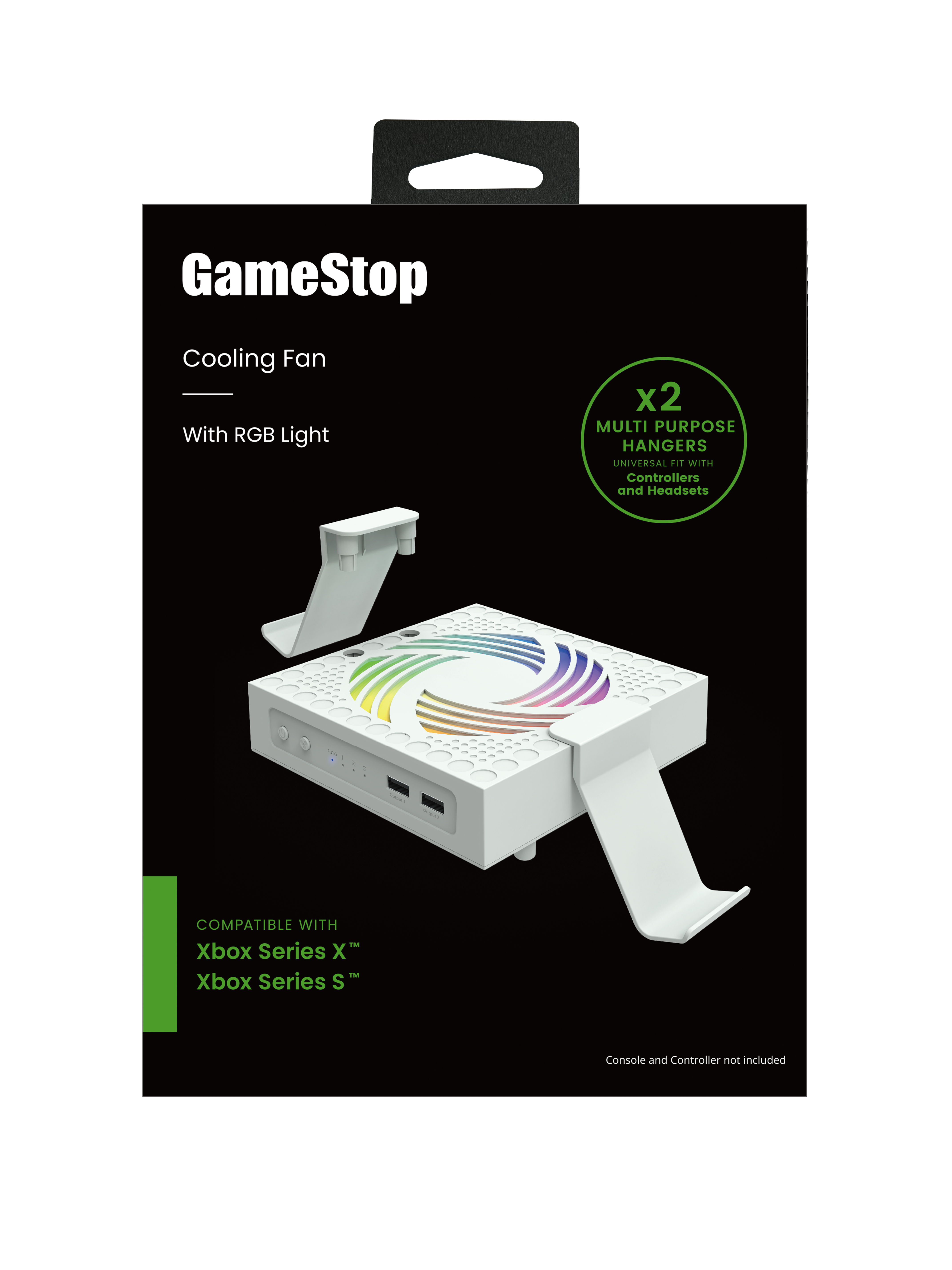 GameStop Xbox Series X/S Cooling Fan with RGB Light GameStop