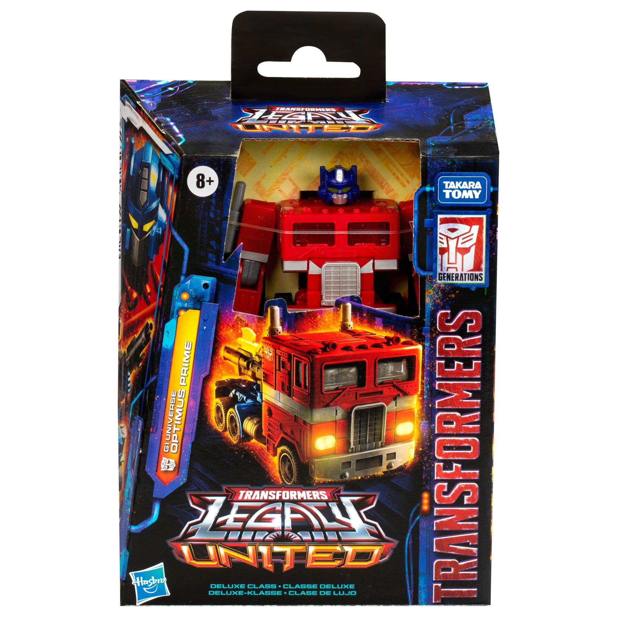 Hasbro Transformers Legacy United Deluxe Class G1 Universe Optimus Prime 5.5-in Action Figure