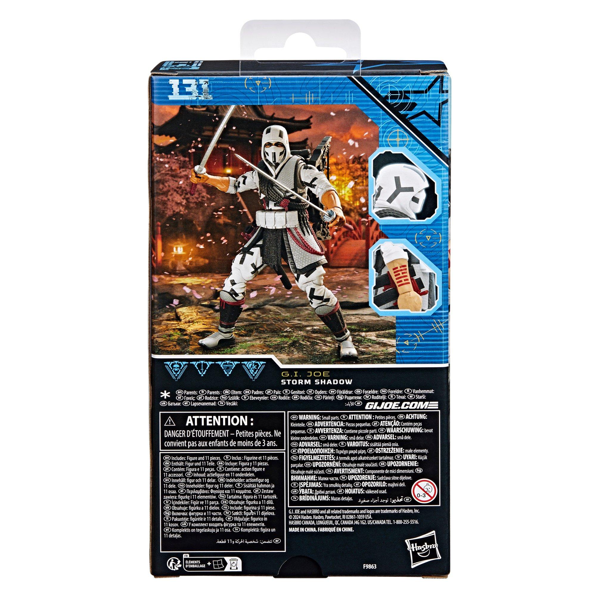 Hasbro G.I. Joe Classified Series Storm Shadow 6-in Figure