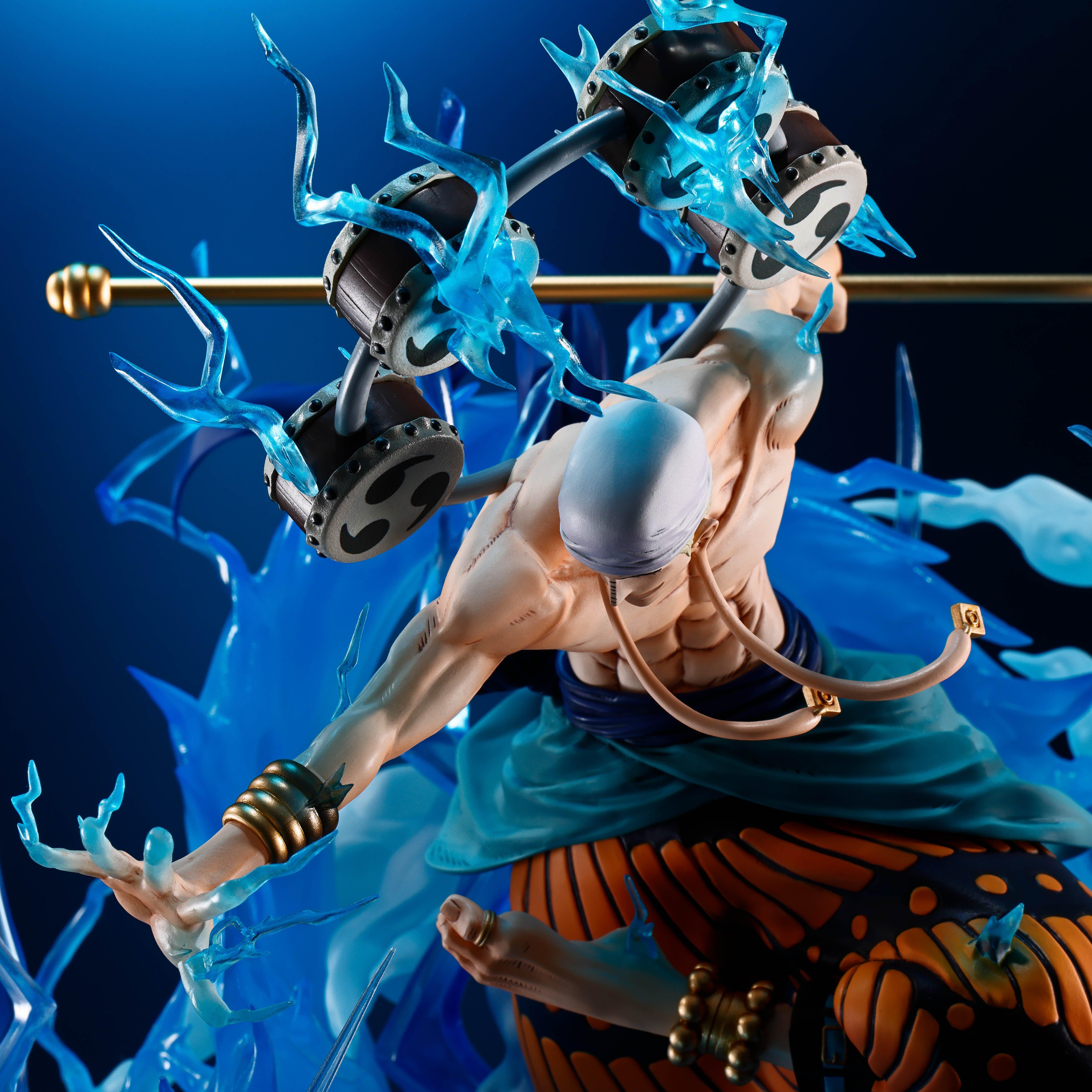 Bandai Spirits Tamashii Nations One Piece Eneru (60 Million Volt Lightning Dragon) 12.4-in Statue