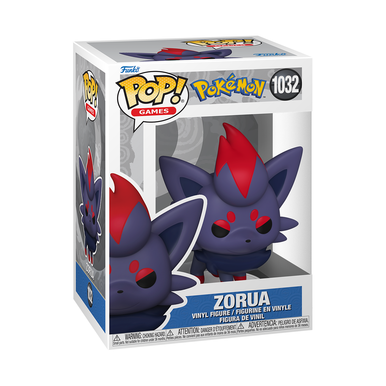 Funko POP! Games: Pokemon Zorua 3.75-in Vinyl Figure