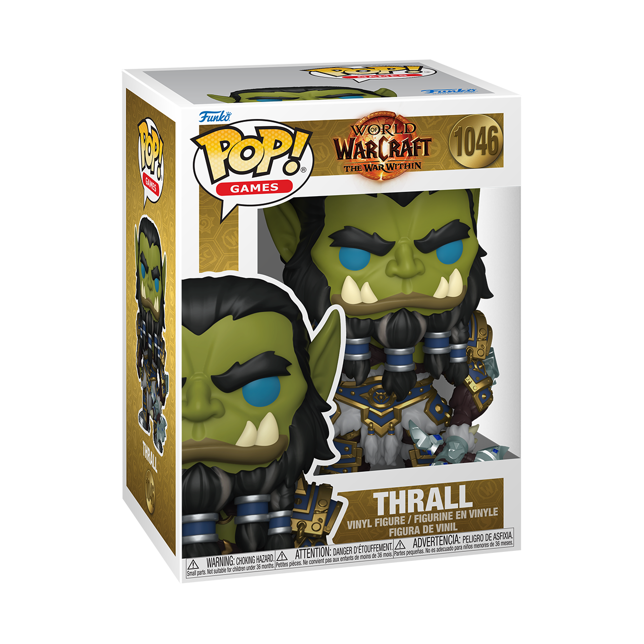 Funko POP! Games: World of Warcraft Thrall 4.85-in Vinyl Figure