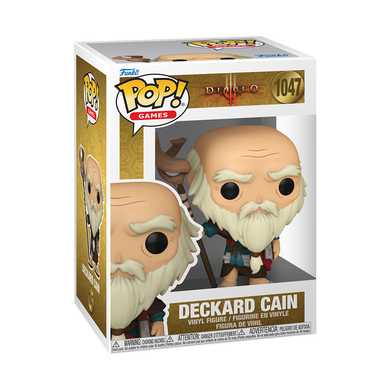 Funko POP! Games: Diablo 3 Deckard Cain 3.8-in Vinyl Figure