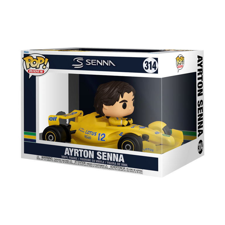 Funko POP! Rides Deluxe: McLaren- Ayrton Senna 4-in Vinyl Figure