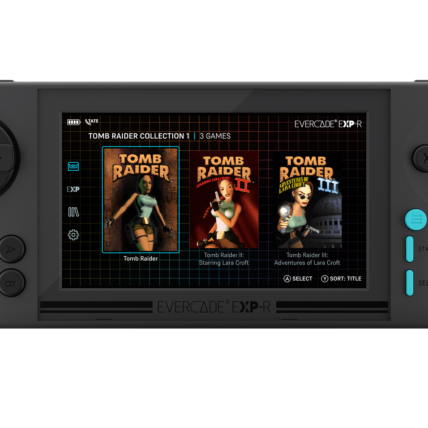 Evercade EXP-R Handheld Retro Gaming Console | GameStop