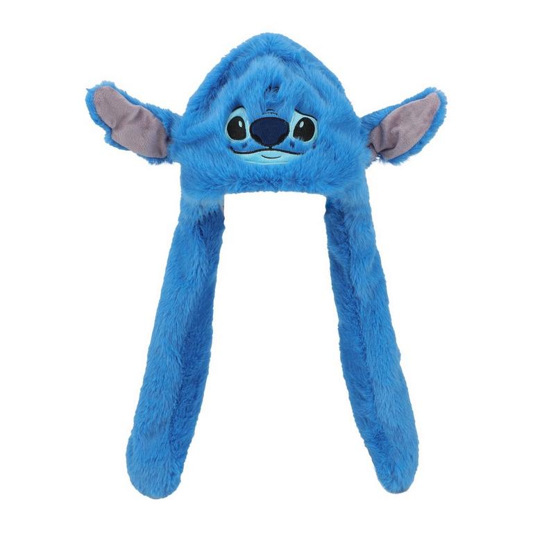 Disney Lilo and Stitch - Stitch Fuzzy Unisex Tassel Beanie Laplander with Moveable Ears