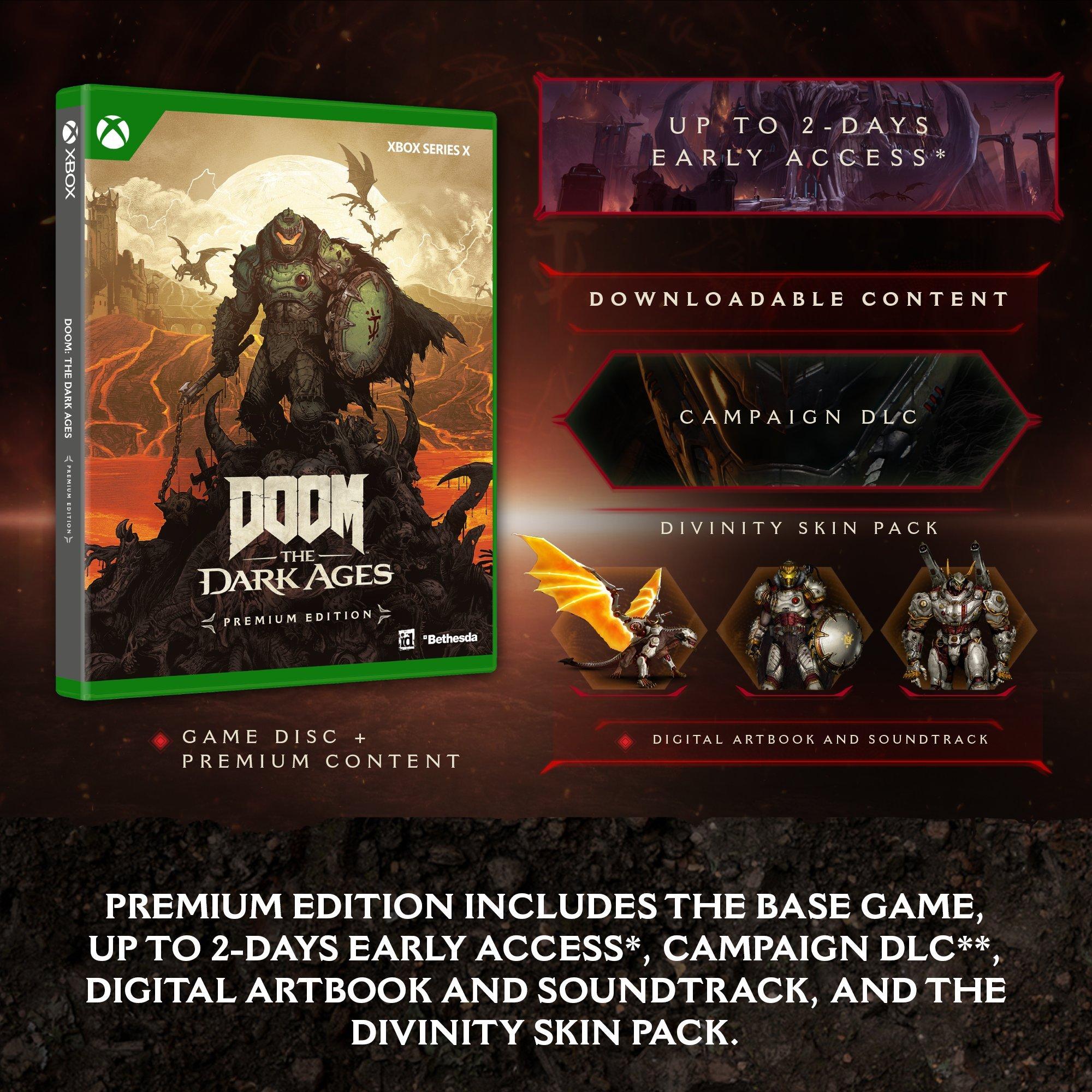 DOOM: The Dark Ages Premium Edition - Xbox Series X