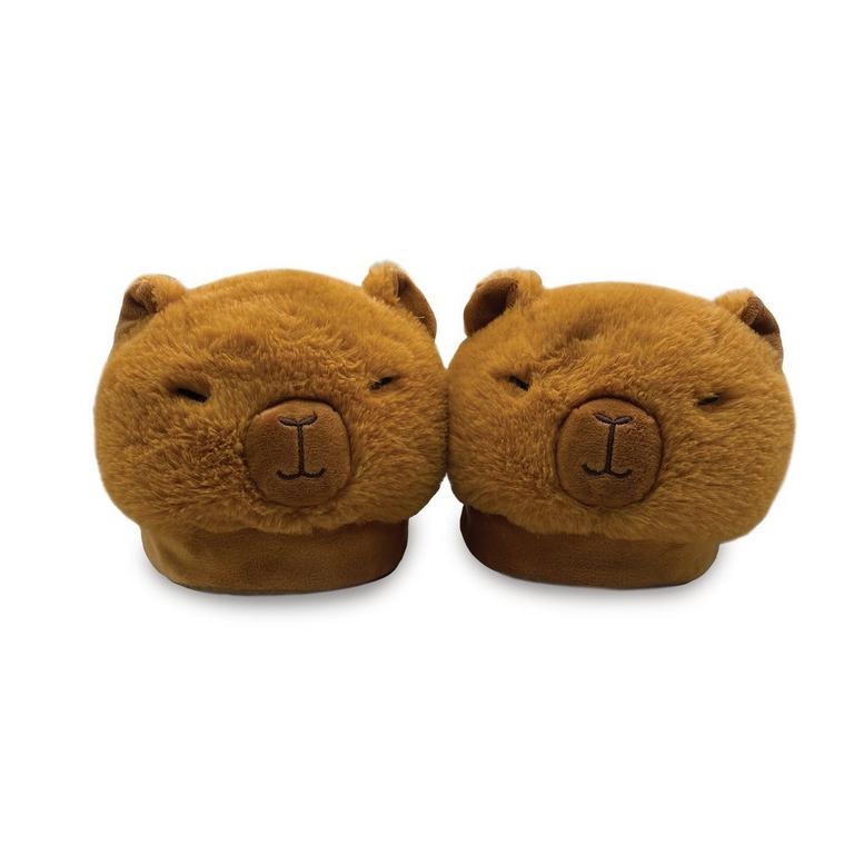 Capybara Fuzzy Unisex Slippers GameStop Exclusive