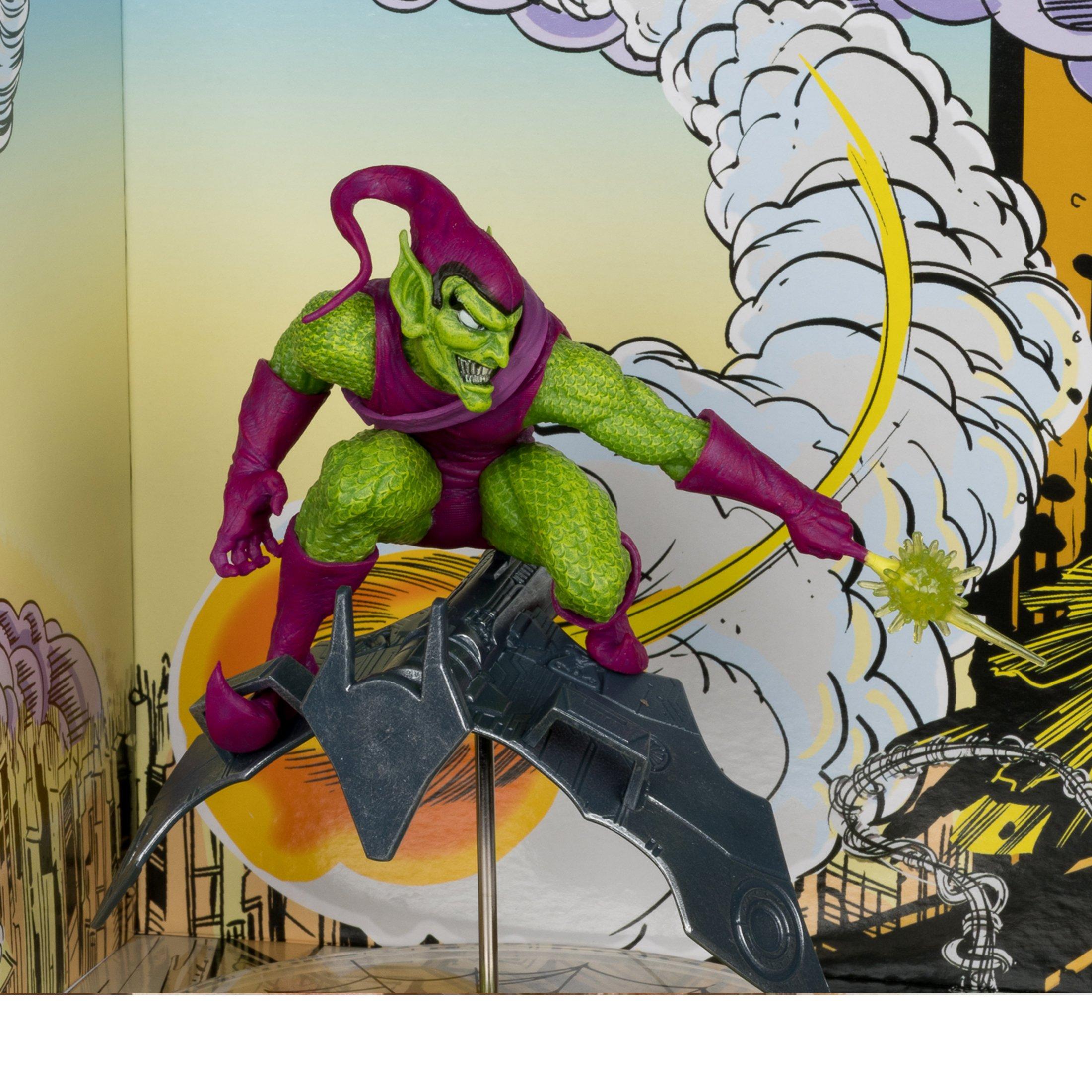 McFarlane Toys Marvel Collection Spider-Man Green Goblin (The Amazing Spider-Man Issue 312) 1:10th Scale Statue with Autograph GameStop Exclusive