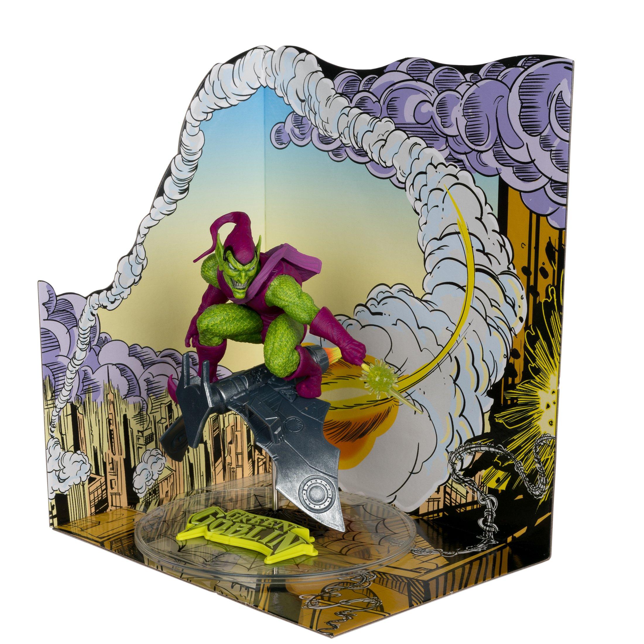 McFarlane Toys Marvel Collection Spider-Man Green Goblin (The Amazing Spider-Man Issue 312) 1:10th Scale Statue with Autograph GameStop Exclusive