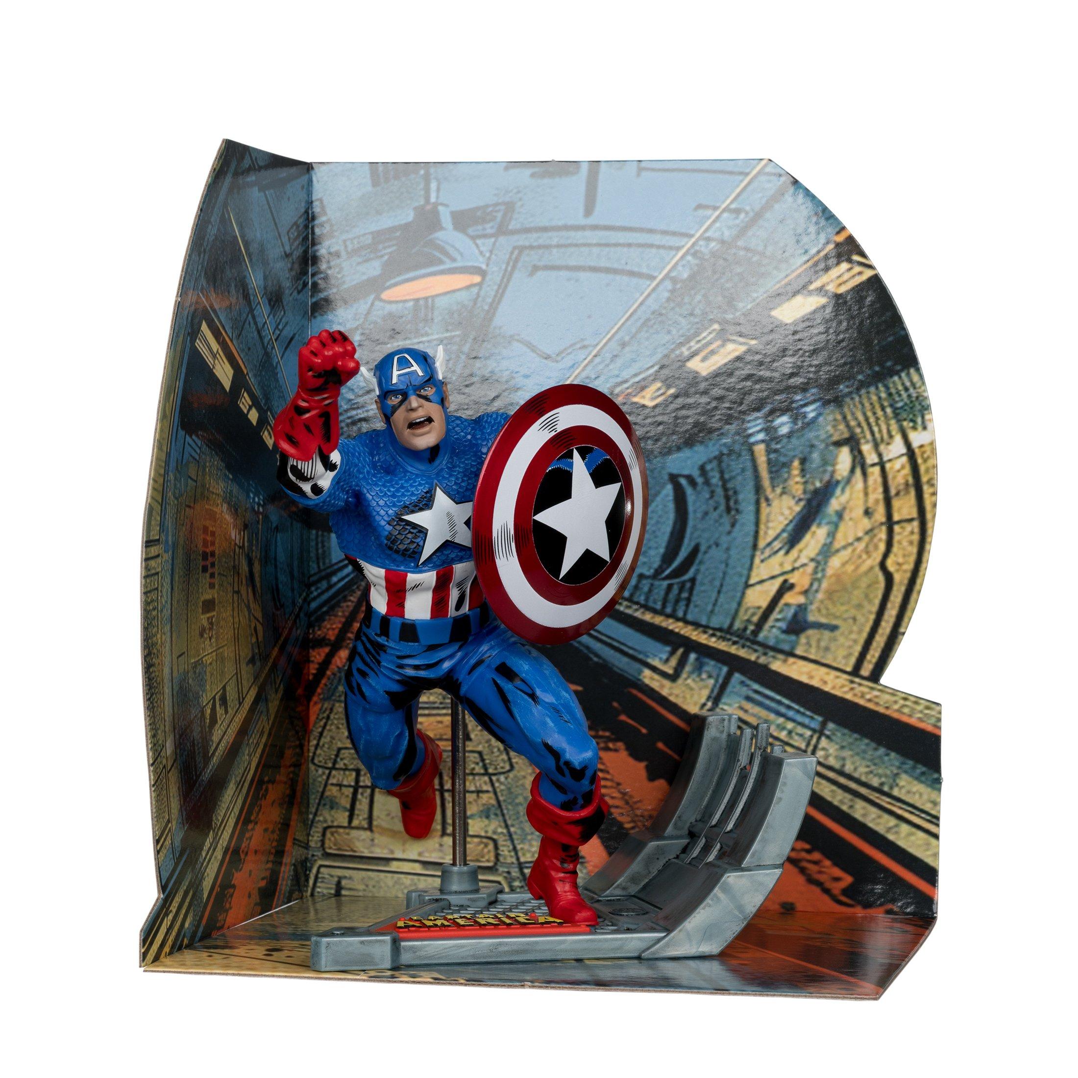 McFarlane Toys Marvel Collection Captain America - Captain America (Issue 100) 1:10th Scale Statue