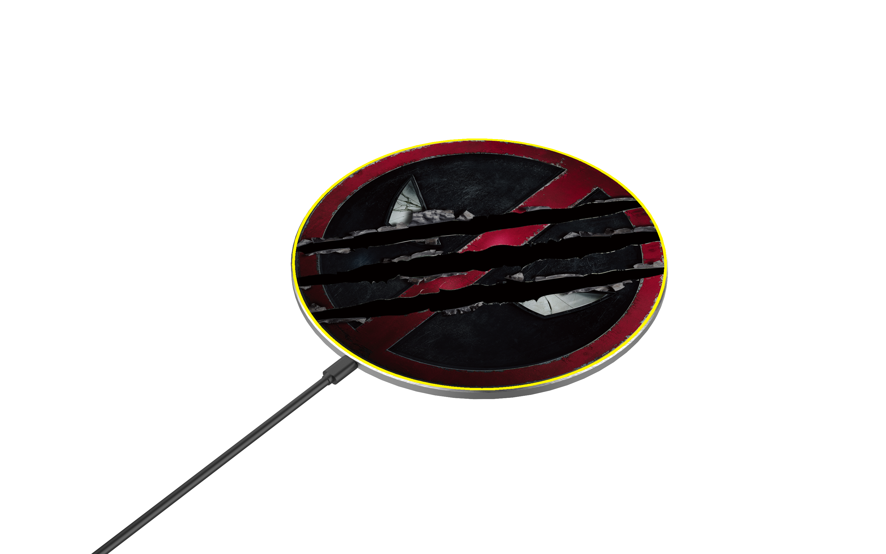 Deadpool Wireless Charging Pad GameStop Exclusive