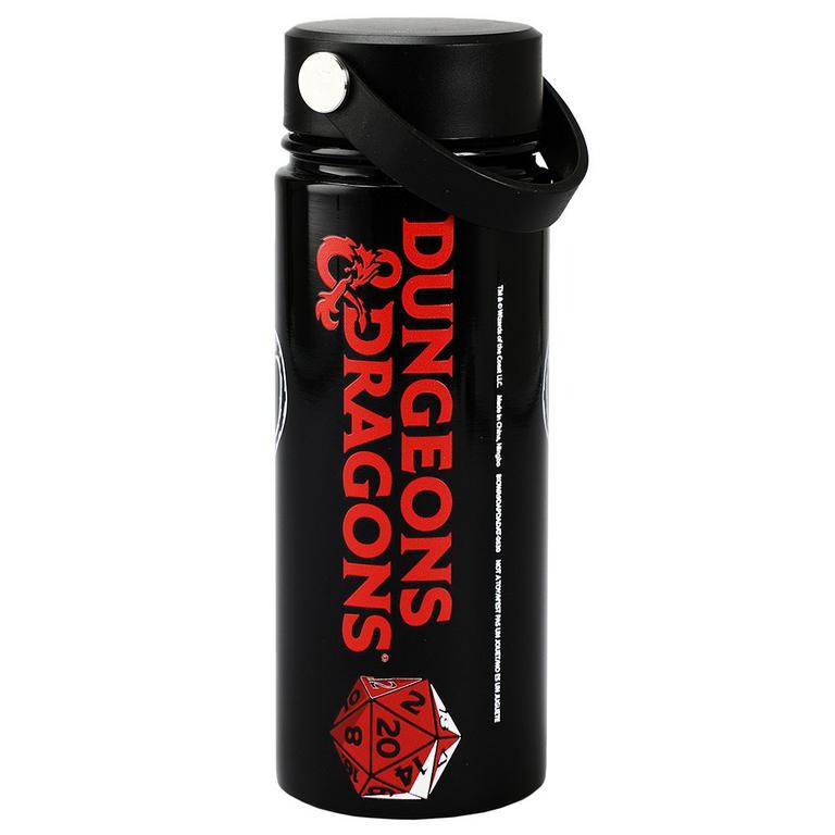 Dungeons and Dragons Black 17 oz Stainless Steel Tumbler with