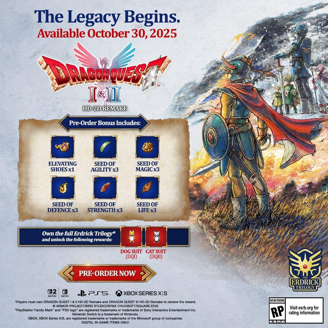 Dragon Quest I and II HD-2D Remake - PlayStation 5