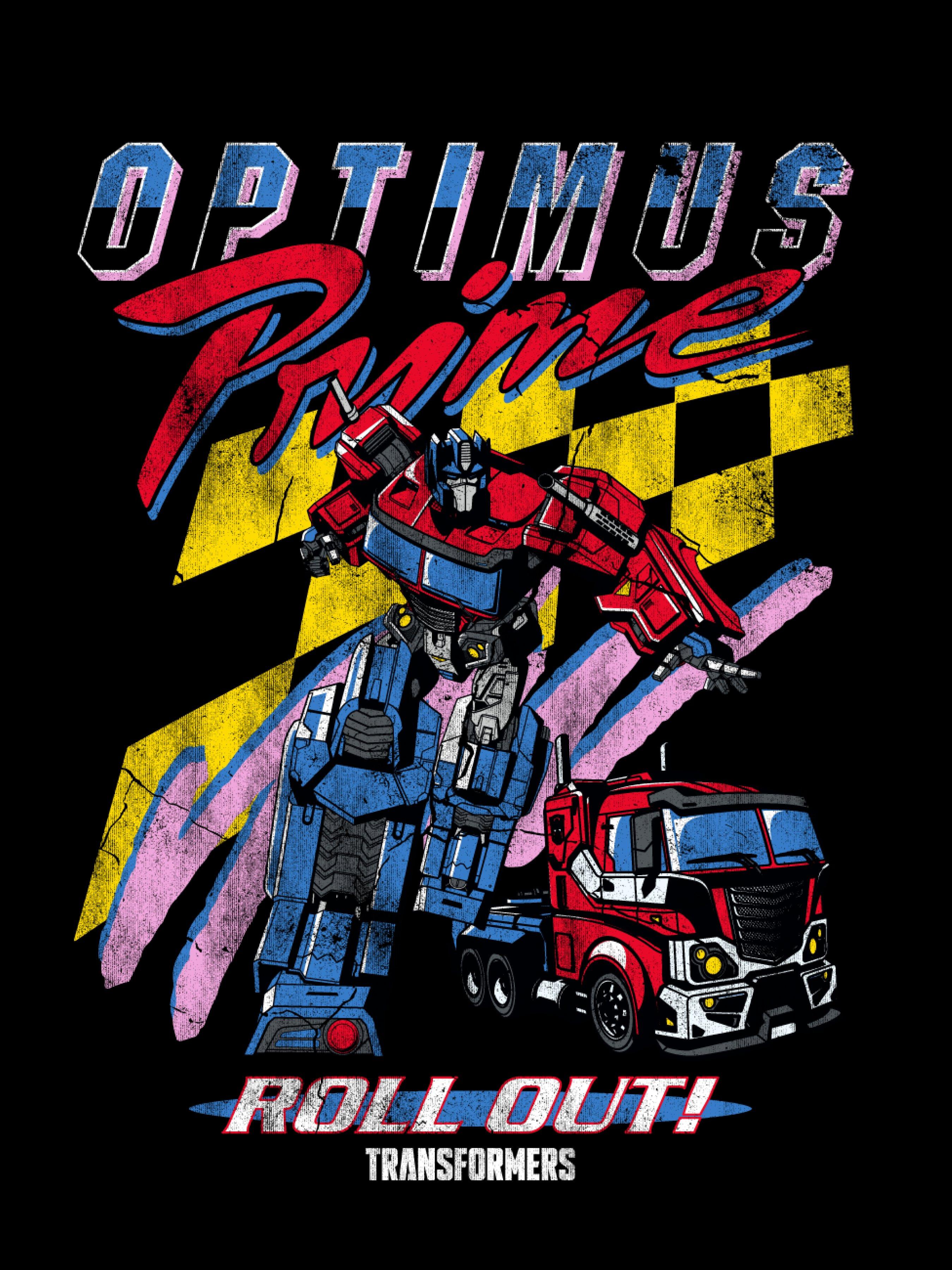 Transformers Optimus Washed Unisex Short Sleeve T-Shirt