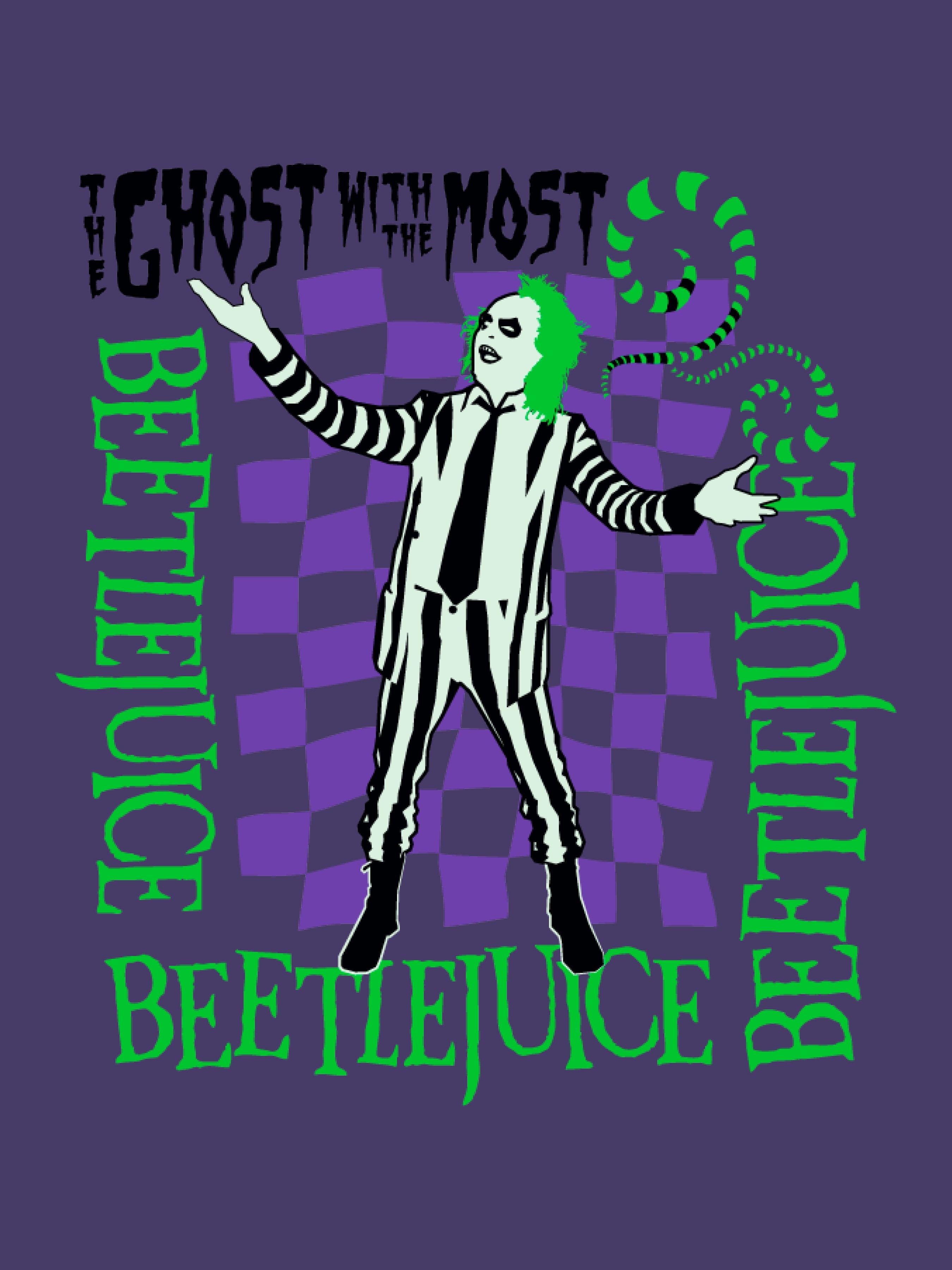 Beetlejuice The Ghost with The Most Unisex T-Shirt