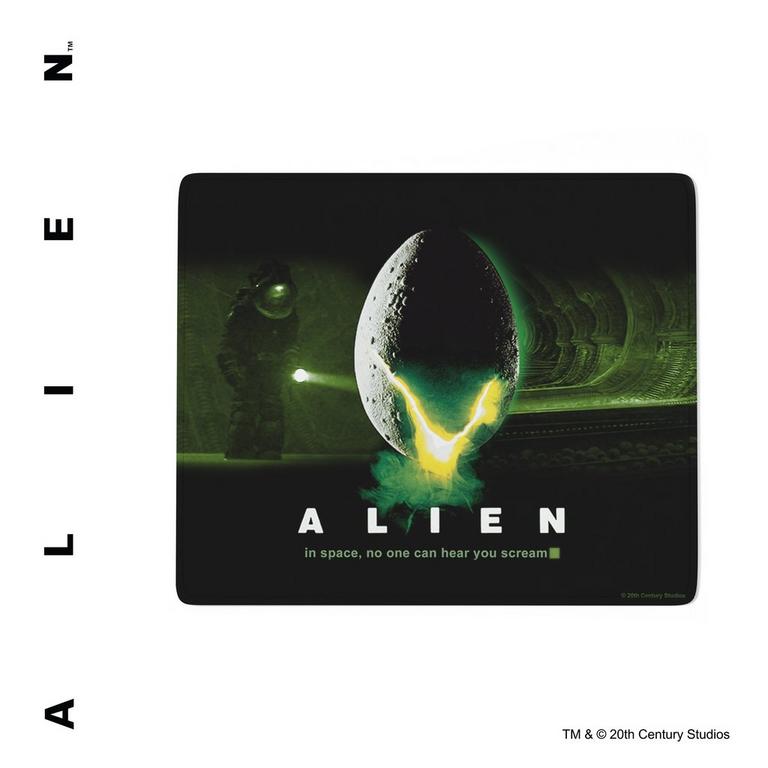 Alien Green and Black Travel 11-in Mouse Mat GameStop Exclusive