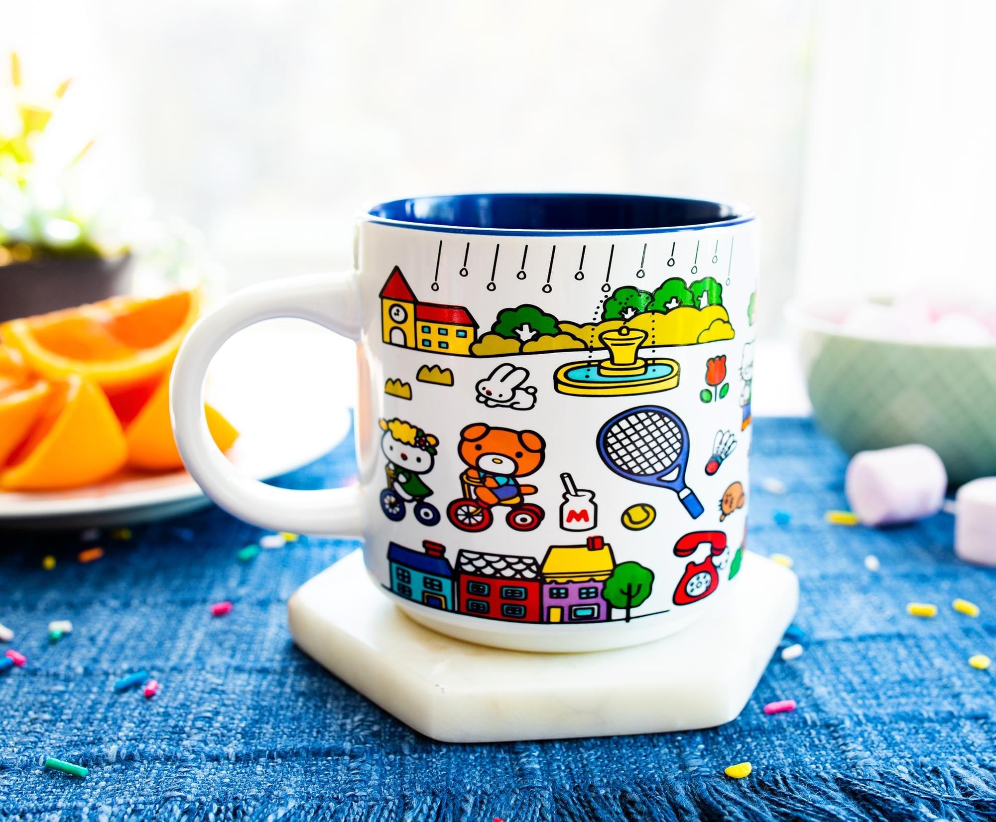 Sanrio Hello Kitty Red Map 13oz Ceramic Mug